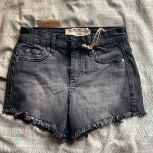 black altard state high waisted shorts